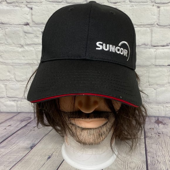 Other - Oilfield Hat Cap Strap Back Black Suncor Christmas 2014 Petroleum Oil & Gas